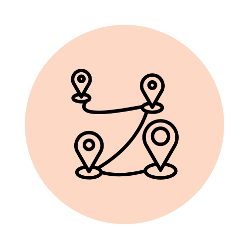 Ícono de cobertura nacional