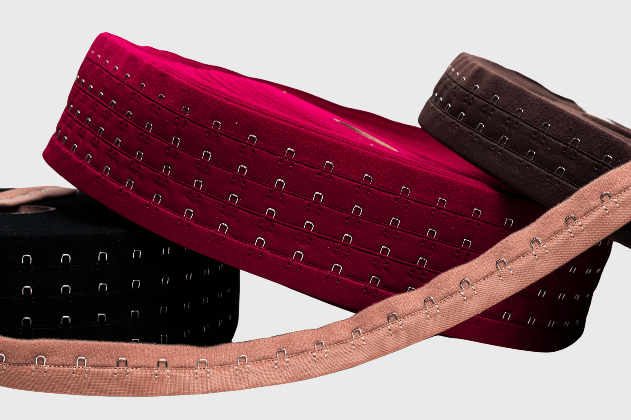 Abrochadura faja en rollo varias posiciones